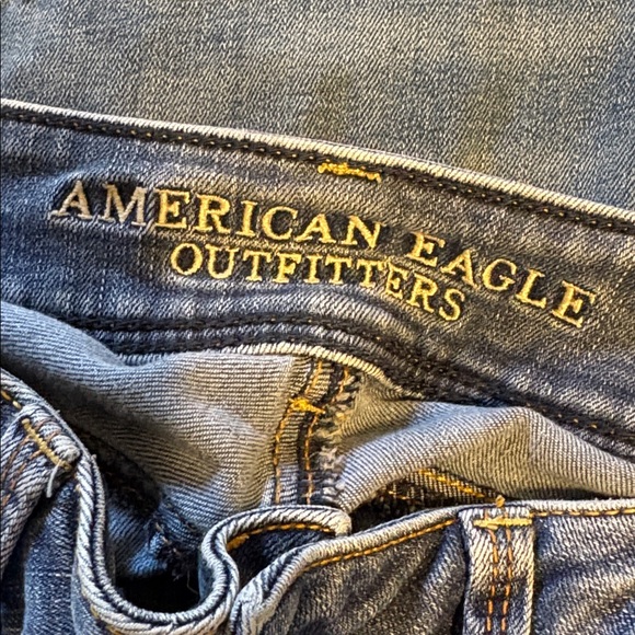 American Eagle Low Rise Kick Boot Jeans 0 - Picture 9 of 10
